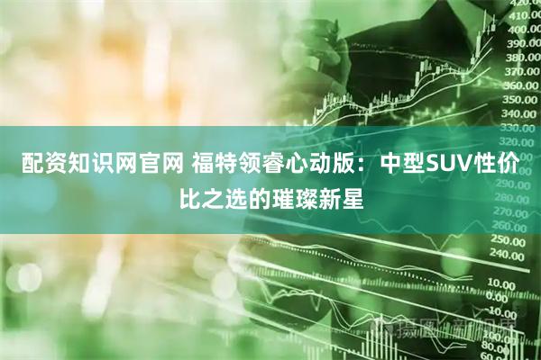 配资知识网官网 福特领睿心动版：中型SUV性价比之选的璀璨新星